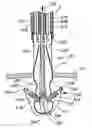 Fig. 01 - Suturing device with split arm and method of suturing tissue