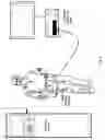 Fig. 02 - Process for distributing audiovisual documents using fixed downloading facilities and portable terminals, terminals and facilities for the implementation of the process