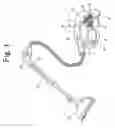 Fig. 02 - Electric vacuum cleaner provided with a dust separation section for separating sucked dust and dust collecting section for collecting the dust