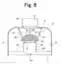 Fig. 09 - Electric vacuum cleaner provided with a dust separation section for separating sucked dust and dust collecting section for collecting the dust