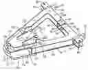 Fig. 01 - Snow plow quick connect/disconnect hitch mechanism and method