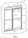 Fig. 02 - Sliding door reinforced frame header with movable cover