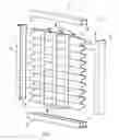 Fig. 02 - Crest supported filter frame assembly and method