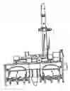 Fig. 01 - Multilinear fronted machine with rotary elements for cutting corn
