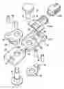 Fig. 01 - Sensor assembly for measuring weight applied to a vehicle seat