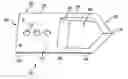 Fig. 01 - Blade having a depression for trimming/cutting articles