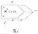 Fig. 02 - Blade having a depression for trimming/cutting articles