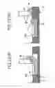 Fig. 16 - Printing device for electronic parts having a roller and a squeegee arrangement