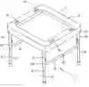 Fig. 01 - Foldable table for notebook computer