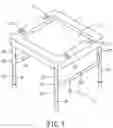 Fig. 02 - Foldable table for notebook computer