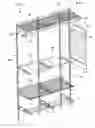 Fig. 01 - Adjustable length wire shelves for adjustable organizer system