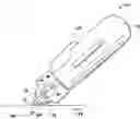 Fig. 01 - Correction tape applicator tip with cylindrical projection