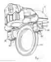 Fig. 02 - Disc brake with electrically operated adjustment device