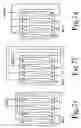 Fig. 07 - Multi-path split cell spacer and electrodialysis stack design