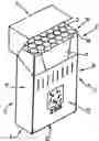 Fig. 01 - Package of tobacco items with a foldable bottom shell