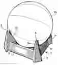 Fig. 01 - One-piece ball display device