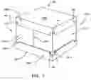 Fig. 07 - Collapsible storage bin with attached lower pallet-like support