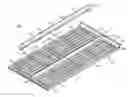 Fig. 01 - Adjustable divider base for a display rack