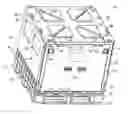 Fig. 01 - Collapsible container having recessed lid locking latches