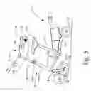 Fig. 06 - Foldable bike capable of standing and being pulled after folded