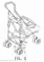 Fig. 06 - Kick stand assembly for a baby stroller