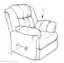 Fig. 01 - Reclining module for recliner with two side frames