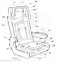 Fig. 01 - Vehicle seating with arcuate motion support