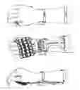 Fig. 04 - Adjustable wearable ergonomic split keyboard and mouse