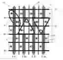 Fig. 01 - Plasma display panel electrode and phosphor structure