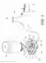 Fig. 04 - Ink delivery system with print cartridge, container and reservoir apparatus and method