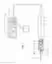 Fig. 02 - Endodontic gutta percha placement tool with disposable gutta percha cartridge and a motor-driven plunger arrangement