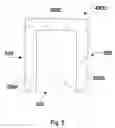 Fig. 06 - Fluid barrier with transparent areas for immersion lithography