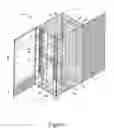 Fig. 02 - Cabinet for computer devices with air distribution device