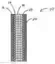 Fig. 01 - Training aid that generates an impression on a hitting instrument