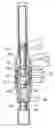 Fig. 01 - Needleless injector with shock absorbing means between ram and piston