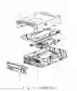 Fig. 03 - Gear transmission system for an optical disk drive