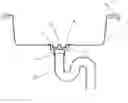 Fig. 01 - Sink basket and plug assembly
