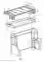 Fig. 02 - Table structure which can be converted into a bed