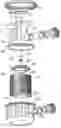 Fig. 01 - Compact water filter for cleaning pool water