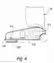 Fig. 04 - Cleaning device such as carpet cleaner, floorwasher, floor sweeper, polishing machine and the like with two motors