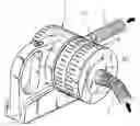 Fig. 01 - Vaccum cleaner and air pump structure
