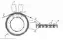 Fig. 01 - Method for embossed and colourless decoration and bonding of a fabric web and device therefor