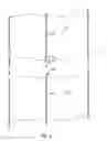 Fig. 04 - Plant and flower wind screen including attached stakes
