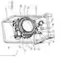 Fig. 03 - Non-aqueous washing machine with modular construction