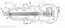 Fig. 01 - Compound musical instrument string configuration and support system