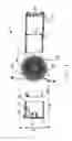 Fig. 02 - Expanded volume less lethal ball type projectile