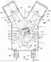 Fig. 01 - Positive crankcase ventilation in an engine having a cyclically varying crankcase volume