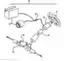 Fig. 01 - Mechanical clutch coupling back-up for electric steering system