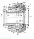Fig. 01 - Actuating device for transferring a control piston force of an engaging/disengaging device to a double clutch