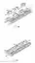 Fig. 08 - Conveyor belt modules with embedded rollers retained in the modules and associated method